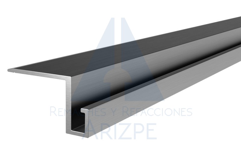 CANAL DE ALUMINIO SUPERIOR TODCO 0202